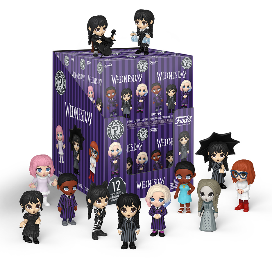 Mini-Figuras Wandinha (Wednesday) Mystery Minis
