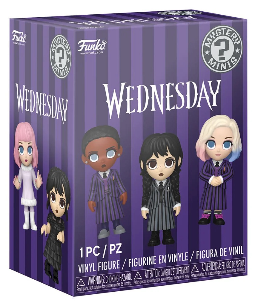 Mini-Figuras Wandinha (Wednesday) Mystery Minis