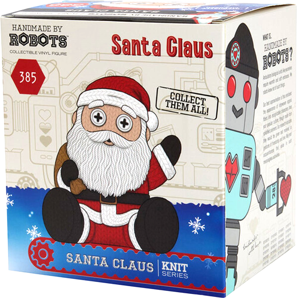 Bonecos Papai Noel Handmade By Robots Imitando Crochê Amigurumi