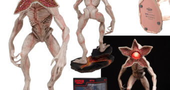 Luminária Stranger Things com o Monstro Demogorgon do Mundo Invertido