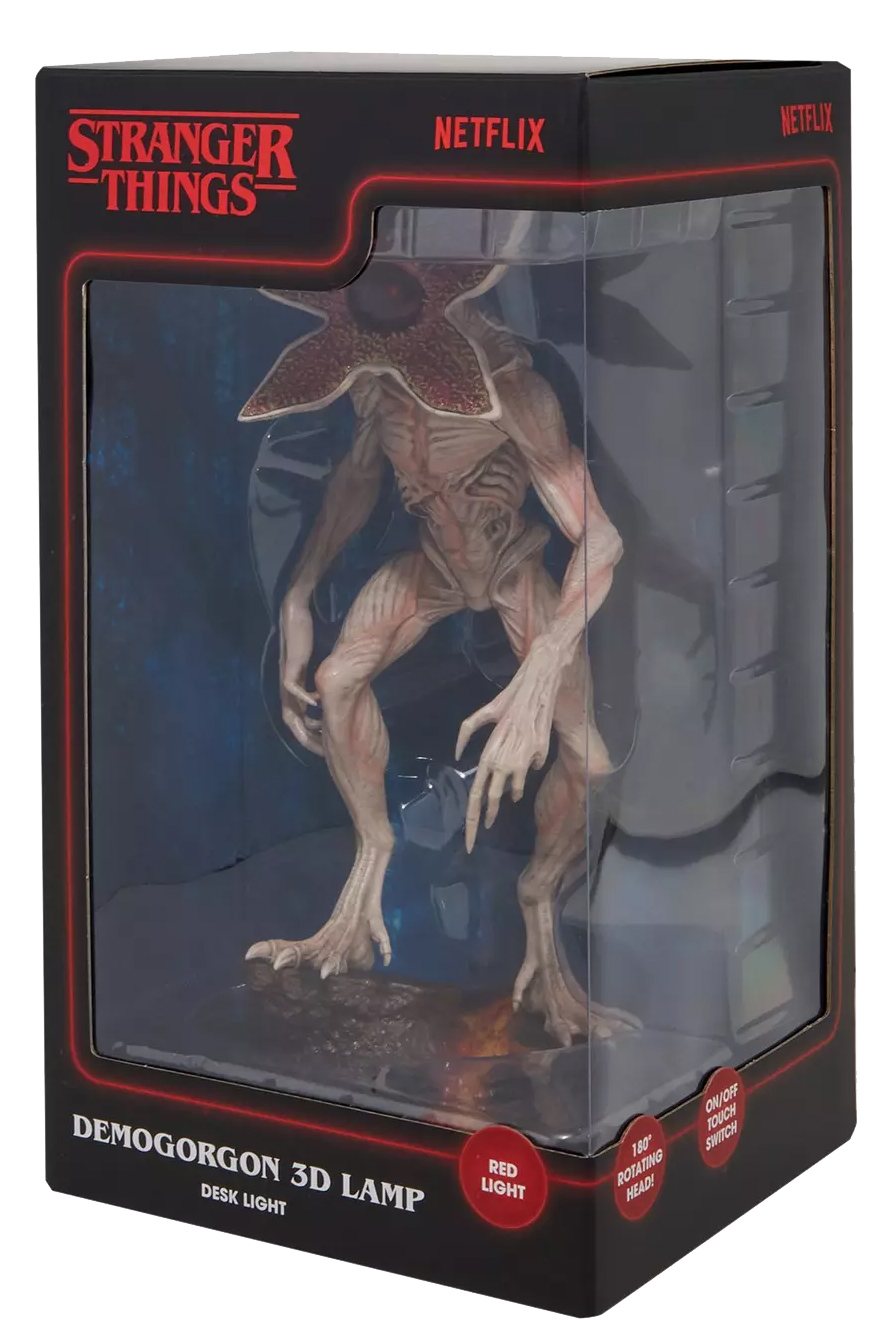 Luminária Stranger Things com o Monstro Demogorgon