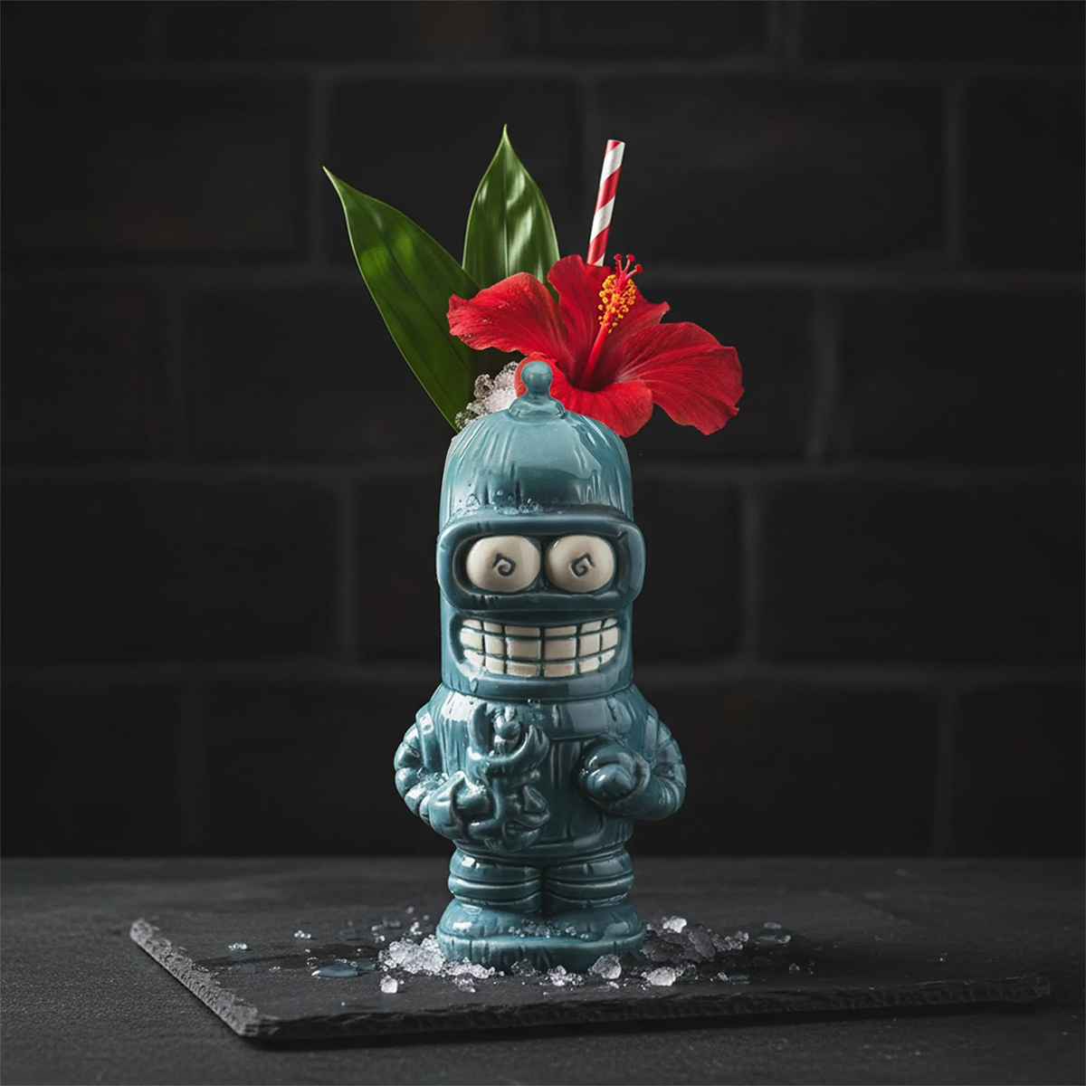 Canecas Futurama Geeki Tikis com Bender, Dr. Zoidberg e Nibbler