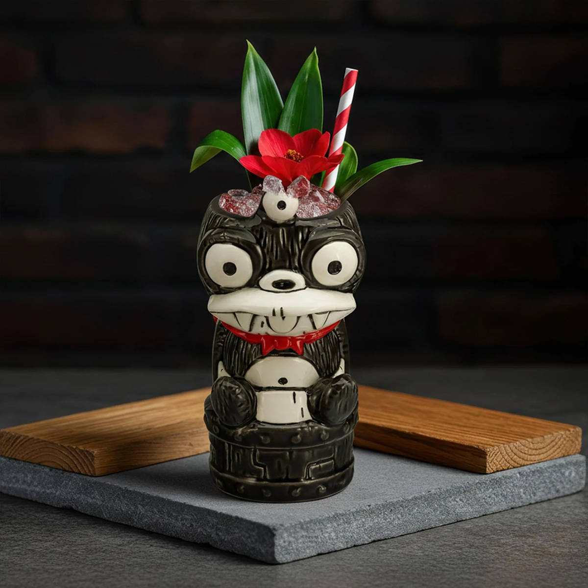 Canecas Futurama Geeki Tikis com Bender, Dr. Zoidberg e Nibbler