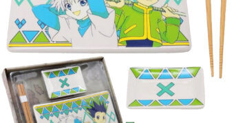 Conjunto de Sushi Hunter X Hunter com Gon & Killua