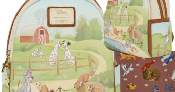 Mini-Mochila Cachorros Disney na Fazenda (Loungefly)