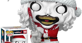 Boneco Pop! Palhaço Art the Clown Vestido de Papai Noel (Terrifier 3)