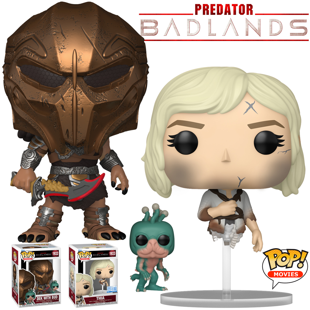 Bonecos Pop! Predador: Terras Selvagens