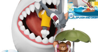 Tom e Jerry na Praia D-Stage Estátua/Diorama 360 Graus (Beast Kingdom)