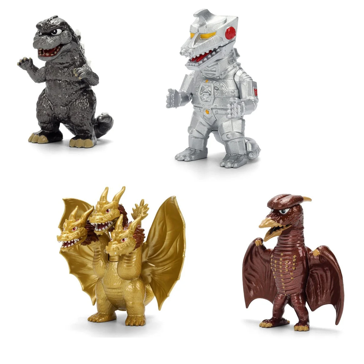 Mini-Figuras Godzilla MetalFigs de Metal Fundido