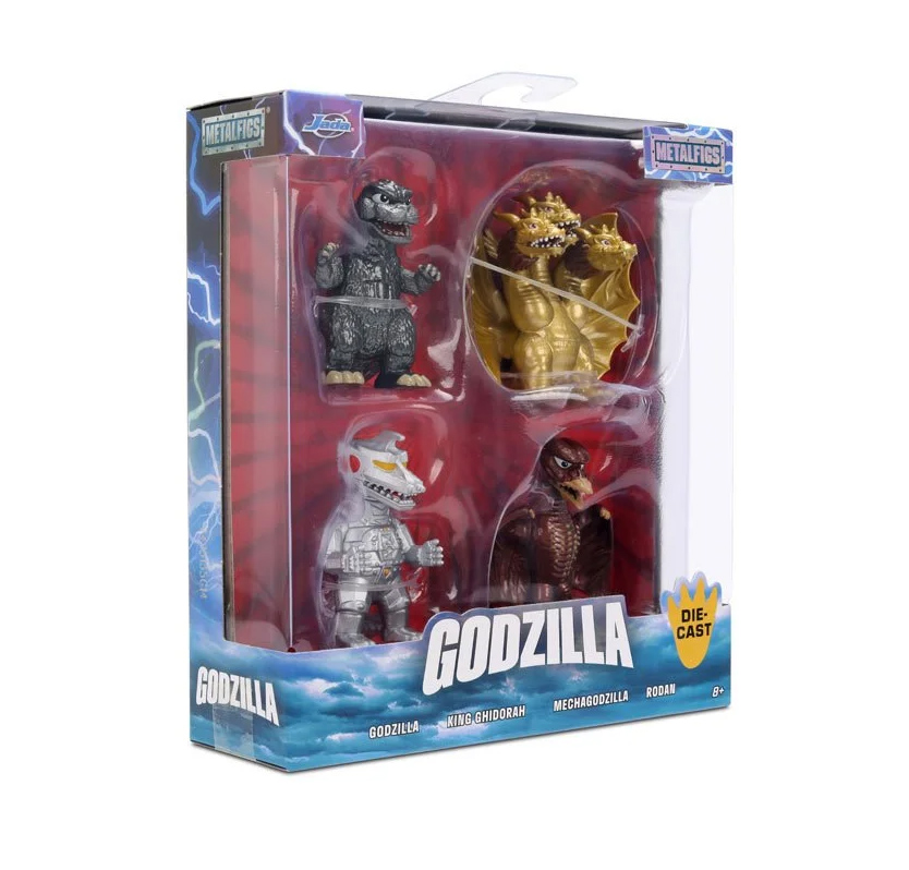 Mini-Figuras Godzilla MetalFigs de Metal Fundido