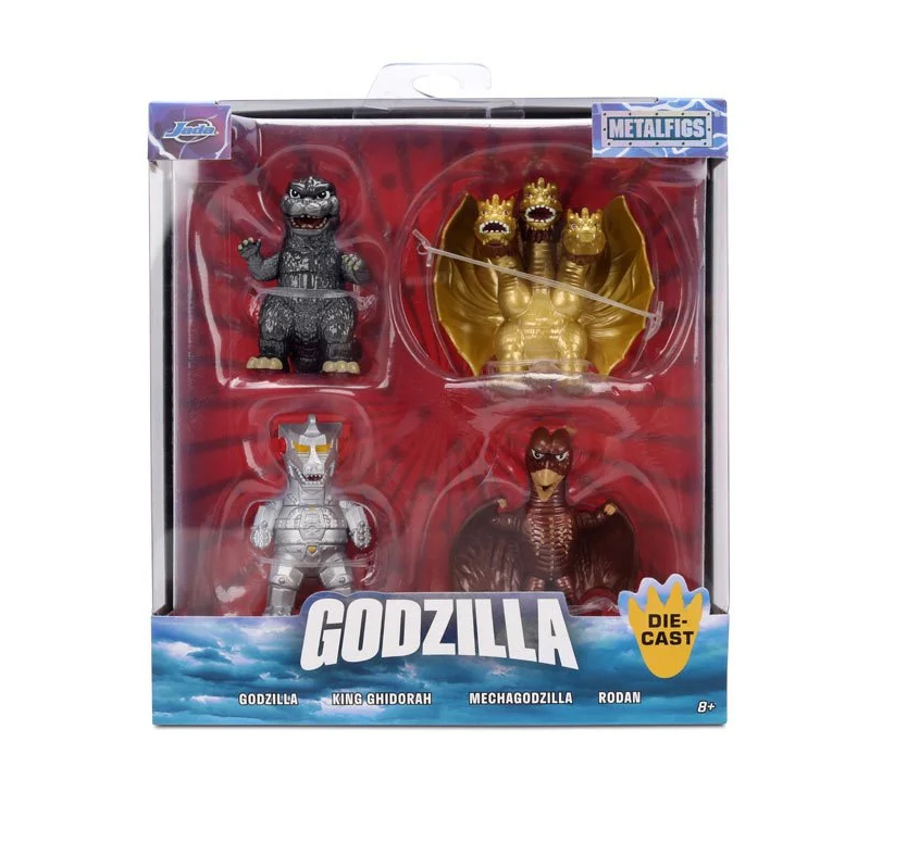 Mini-Figuras Godzilla MetalFigs de Metal Fundido