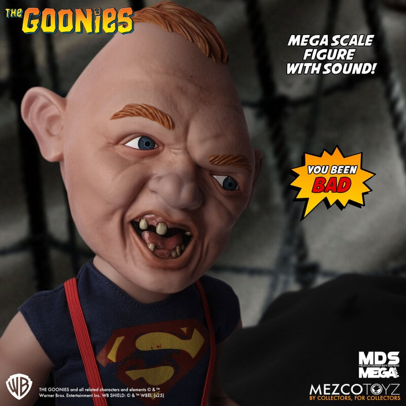 Boneco Falante Sloth MDS Mega Scale do filme Os Goonies
