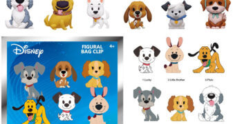 Chaveiros Cachorros Disney 3D Figural Bag Clips (Blind-Bag)