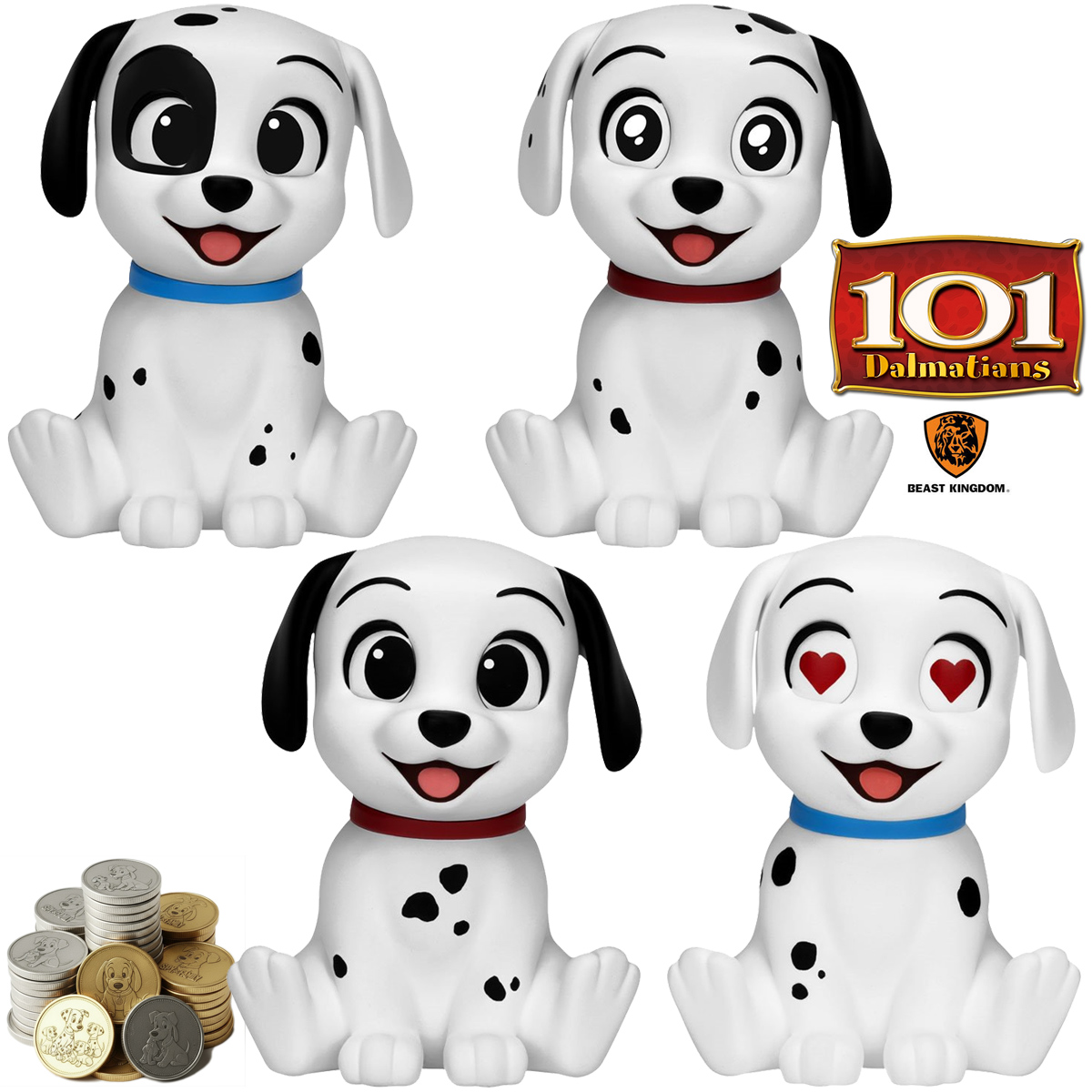 Cofres 101 Dálmatas “Palm-Sized”