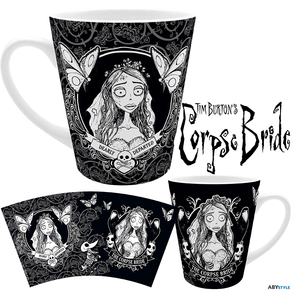 Caneca Emily, A Noiva Cadáver (Corpse Bride) de Tim Burton