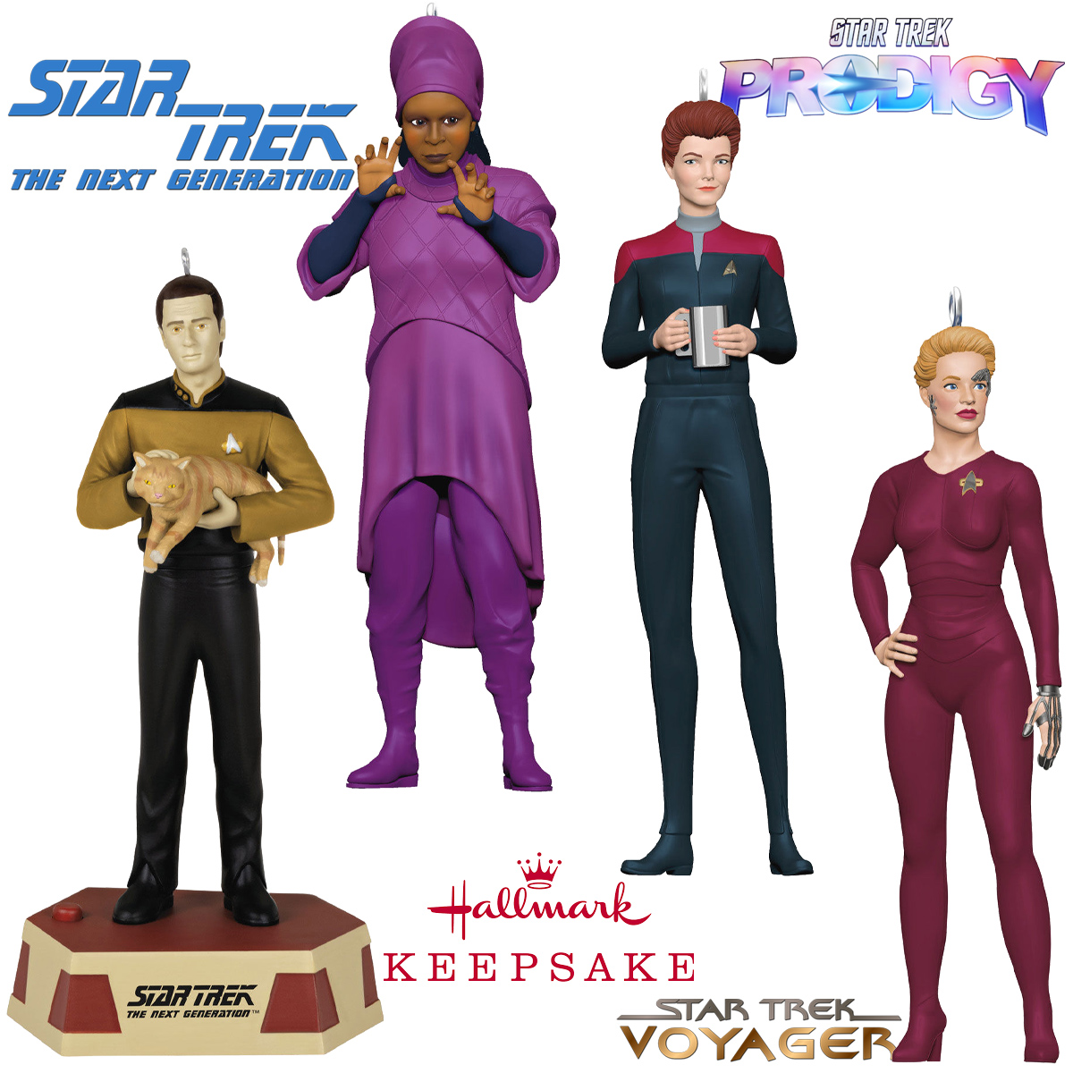 Enfeites de Natal Star Trek