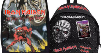 Mochilas Iron Maiden “Tour” e “Number Of The Beast”