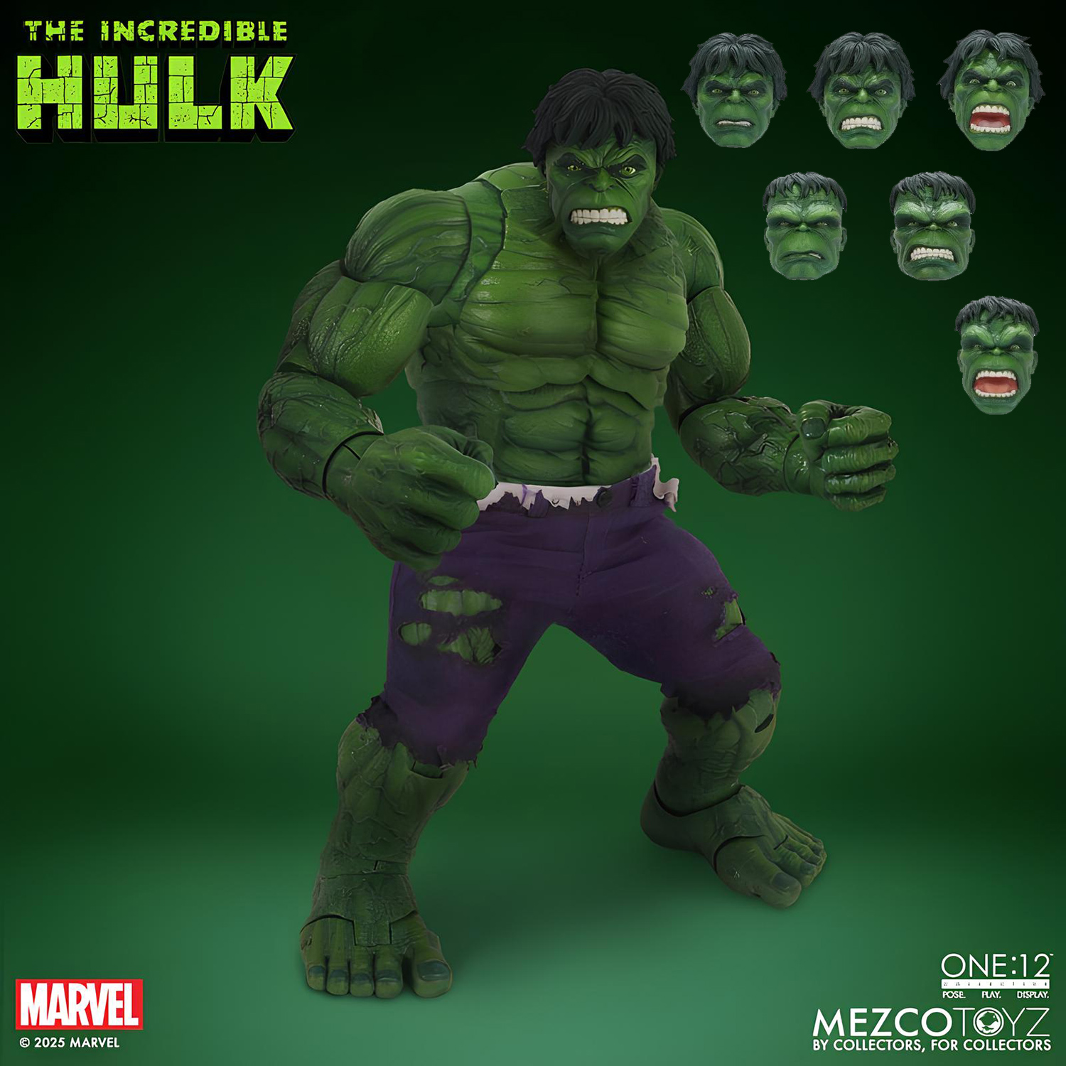 Action Figure Incrível Hulk One:12 Collective