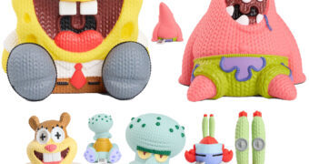 Bonecos Bob Esponja Calça Quadrada Handmade By Robots Imitando Crochê Amigurumi