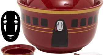 Tigela com Tampa Kaonashi (Sem Rosto) de A Viagem de Chihiro (Hayao Miyazaki)