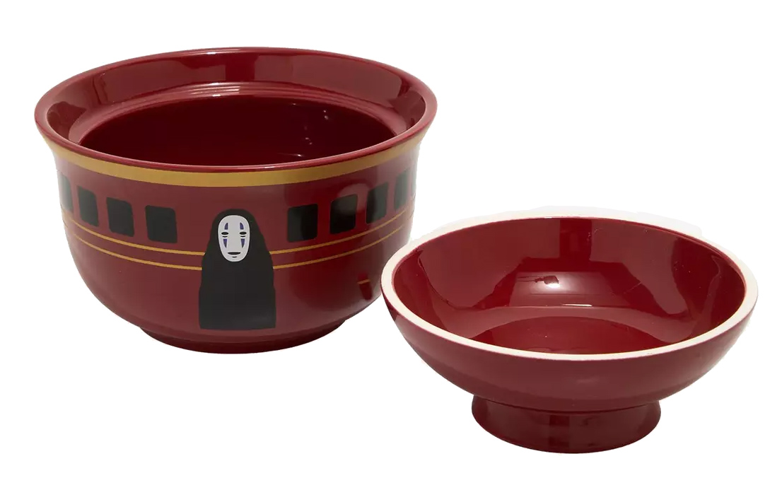 Tigela com Tampa Kaonashi (Sem Rosto) de A Viagem de Chihiro (Hayao Miyazaki)