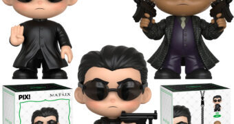 Bonecos The Matrix Thrilljoy PIX! com Neo e Morpheus