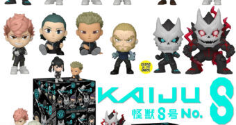 Mini-Figuras da Série Anime Kaiju No. 8 Mystery Minis (Funko)