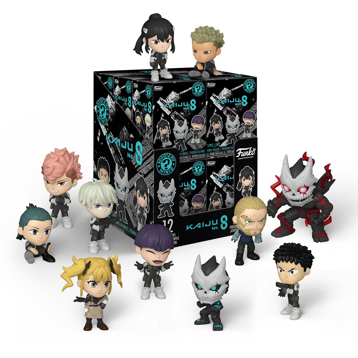 Mini-Figuras da Série Anime Kaiju No. 8 Mystery Minis (Funko)