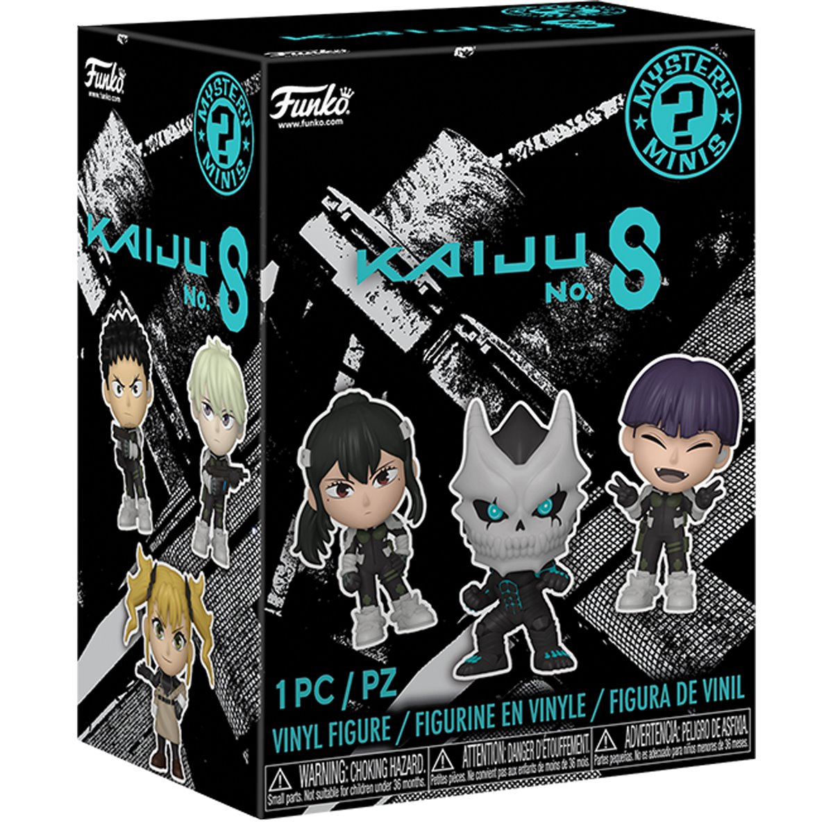 Mini-Figuras da Série Anime Kaiju No. 8 Mystery Minis (Funko)