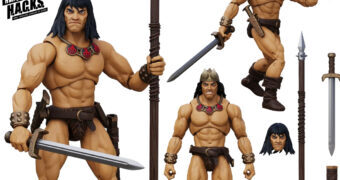Action Figure Conan, o Bárbaro Hero H.A.C.K.S. em Escala 1:18