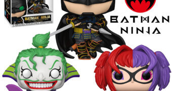 Bonecos Pop! do Filme Batman Ninja de Junpei Mizusaki