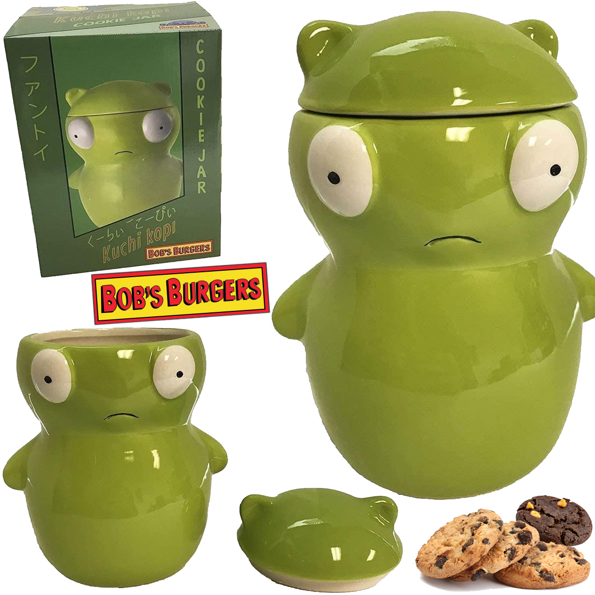 Pote de Cookies Kuchi Kopi da Série Animada Bob's Burgers