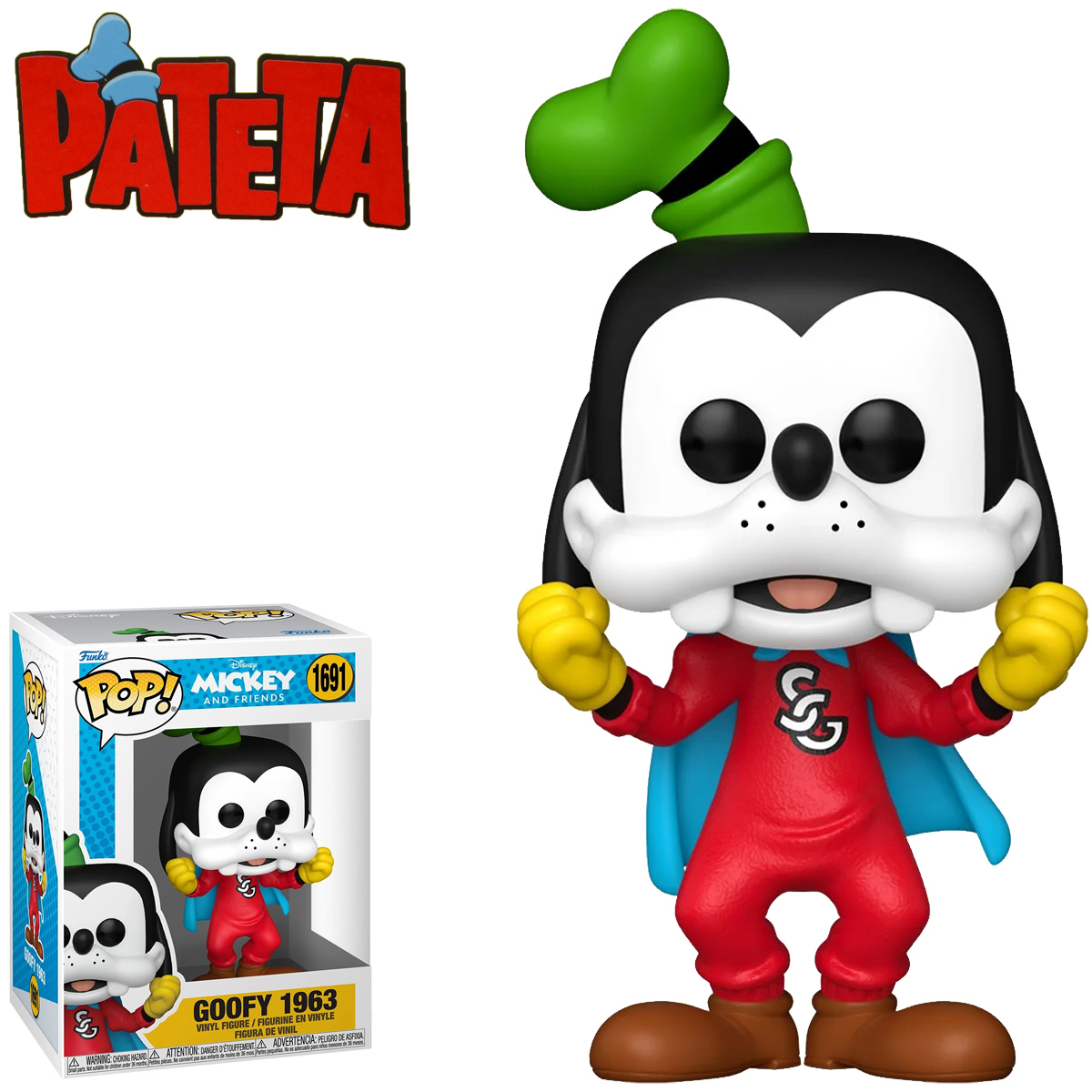 Bonecos Pop! Pateta Através dos Tempos