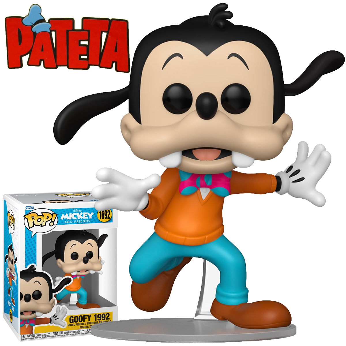 Bonecos Pop! Pateta Através dos Tempos