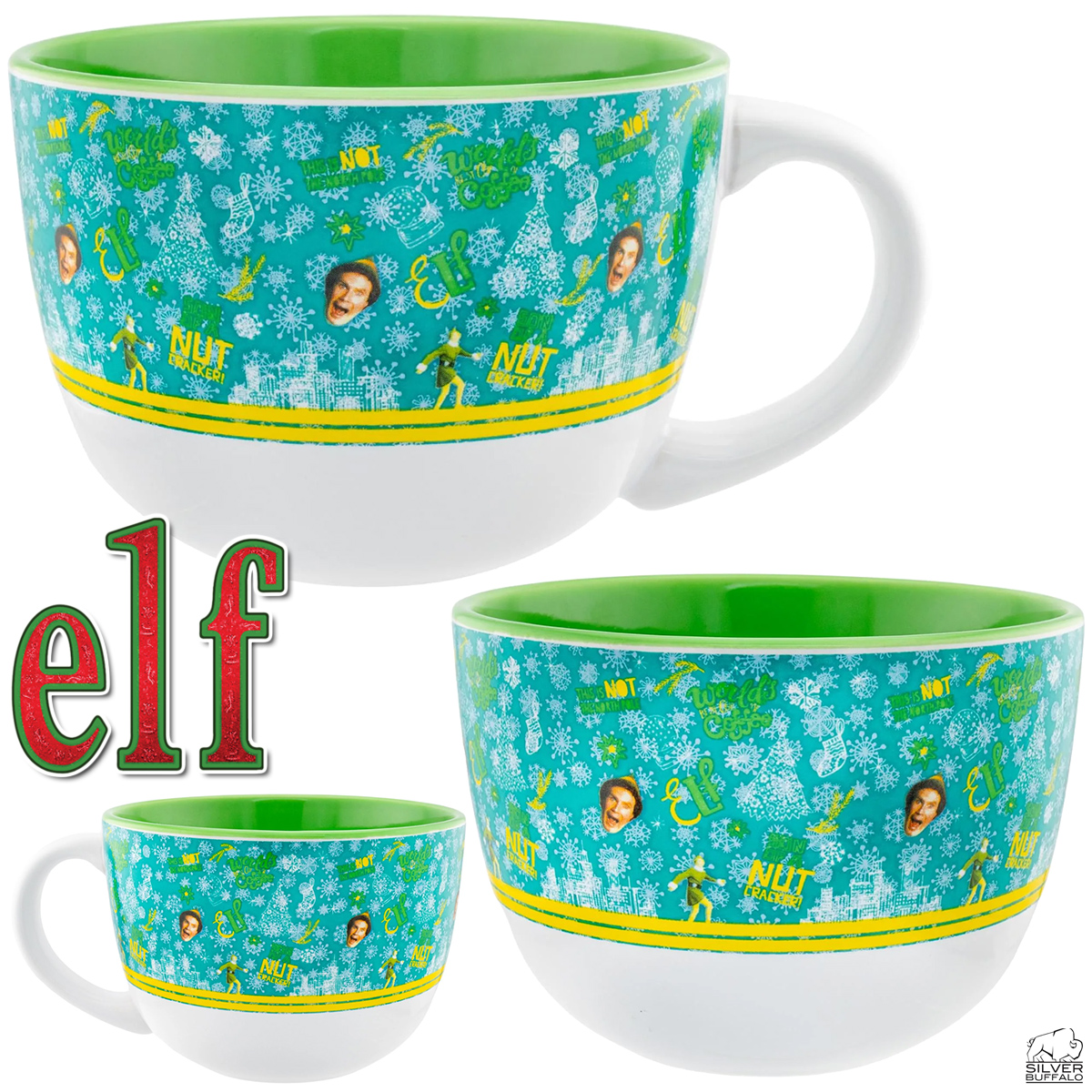 Caneca de Sopa Um Duende em Nova York (Elf) com Will Ferrell