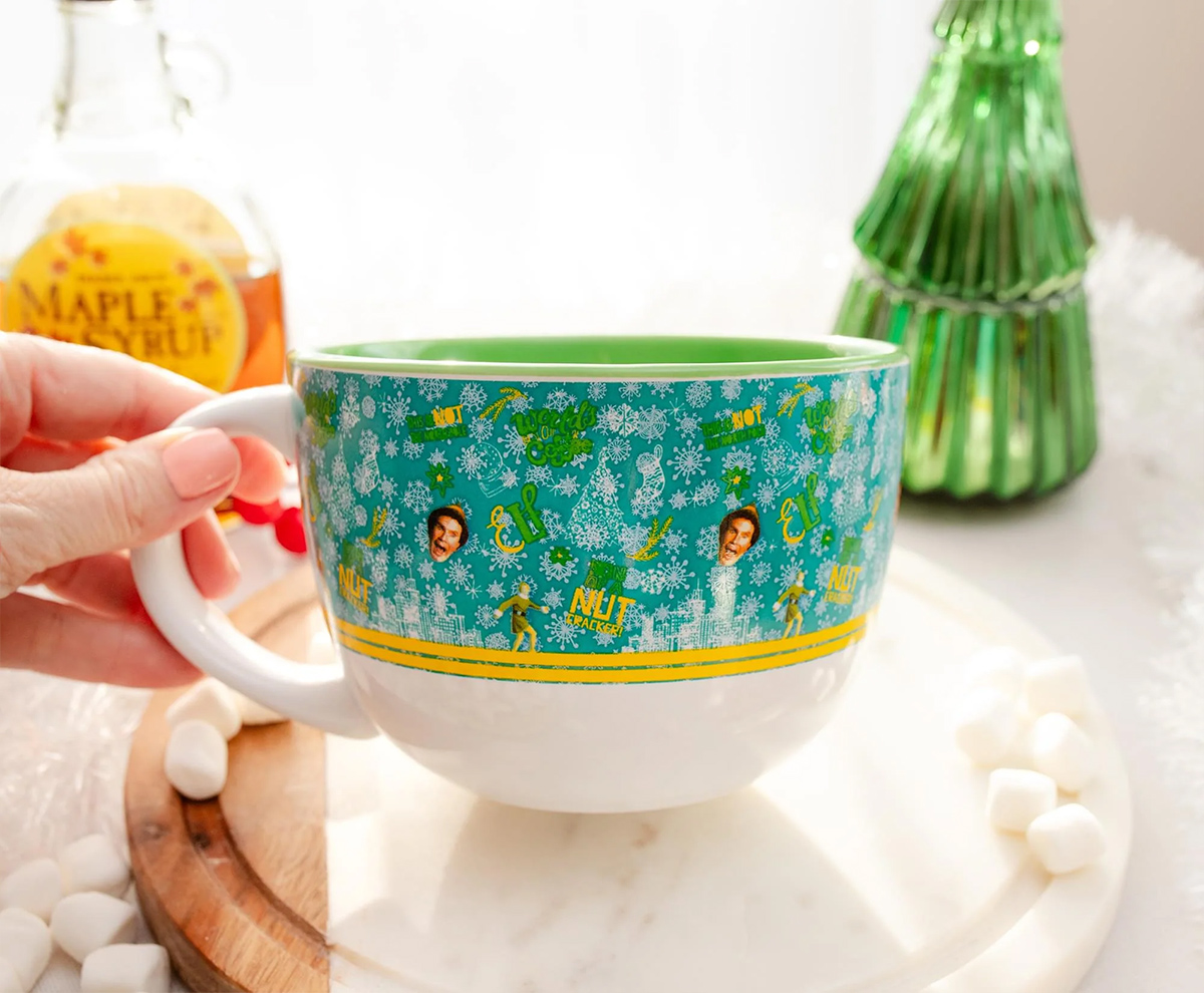 Caneca de Sopa Um Duende em Nova York (Elf) com Will Ferrell
