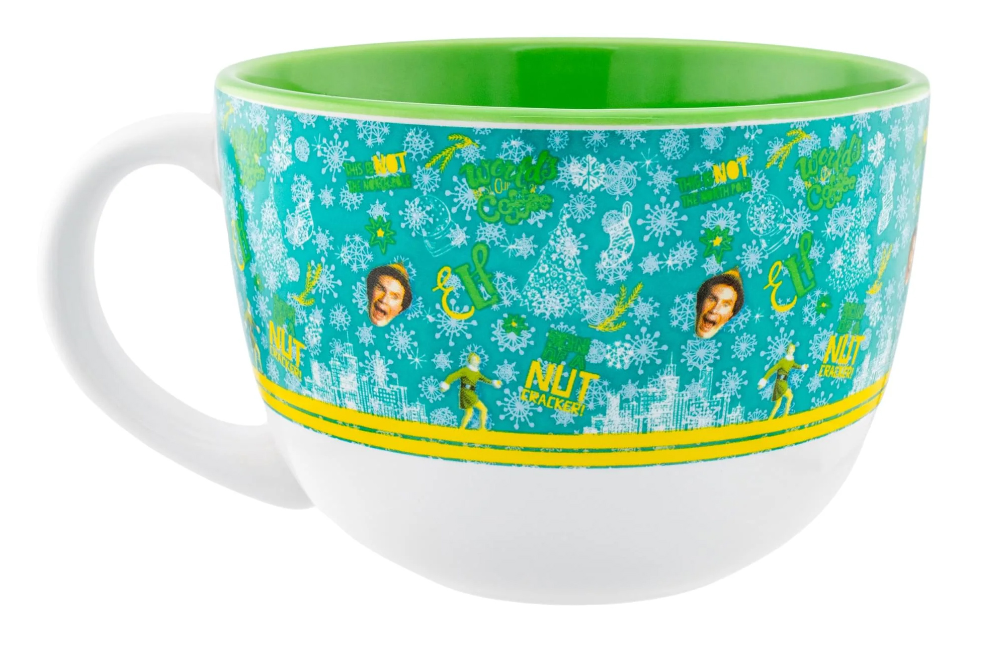 Caneca de Sopa Um Duende em Nova York (Elf) com Will Ferrell