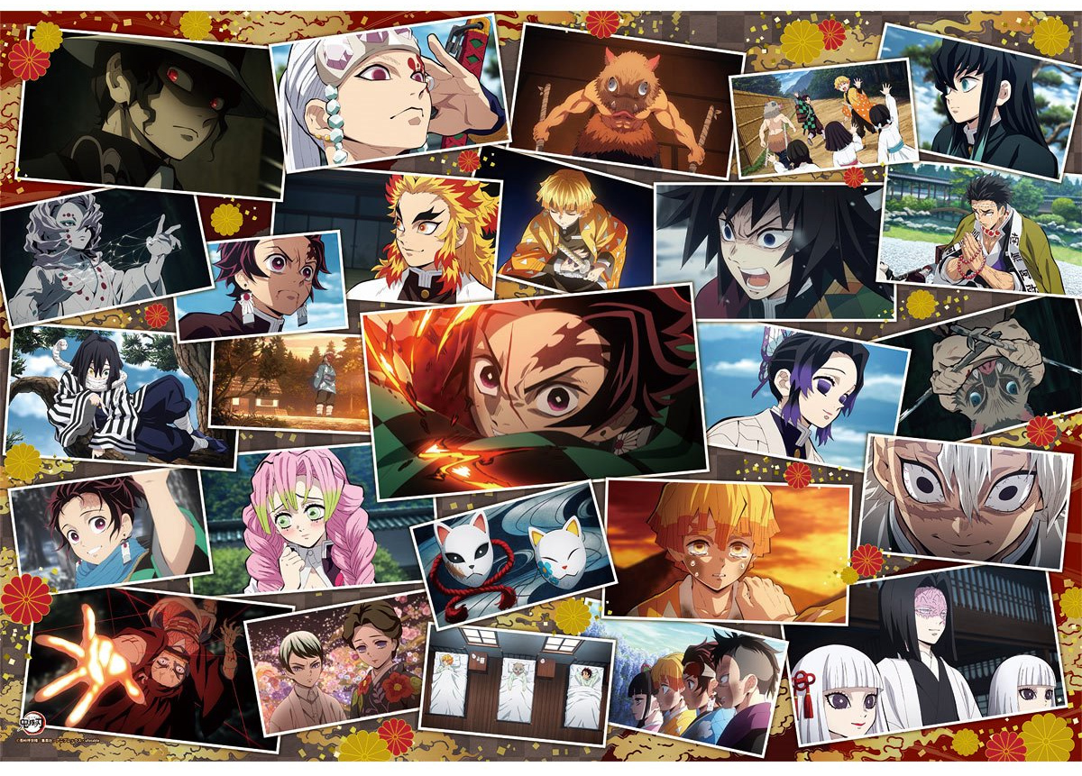 Quebra-Cabeça Demon Slayer “Overflowing Thoughts” com 1.000 peças