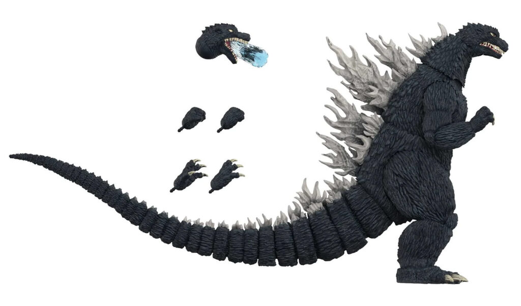 Super7 Toho Godzilla (Model Kit in Box) - 3.75 Toho Godzilla Action Figure Classic Movie Collectibles and Retro Toys