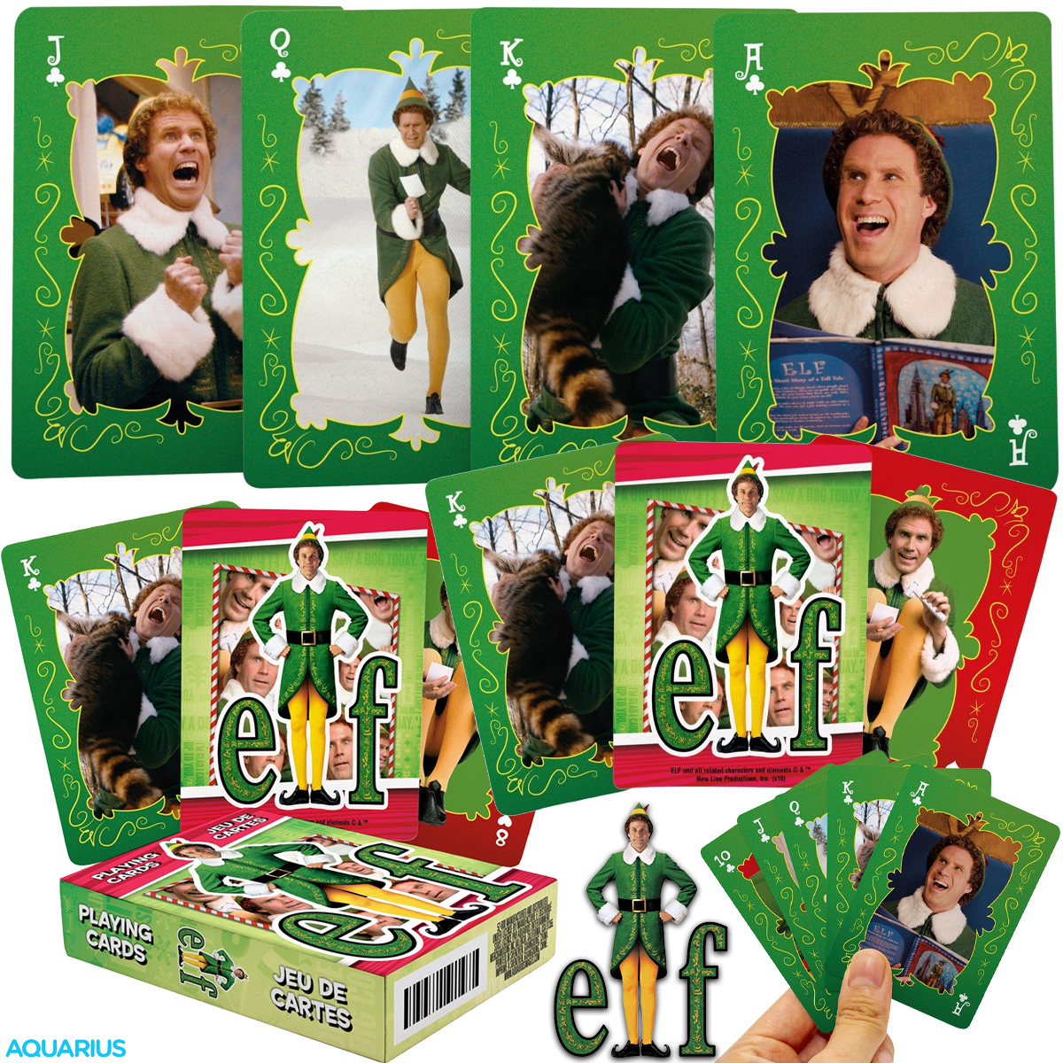 Baralho Natalino Um Duende em Nova York (Elf) com Will Ferrell