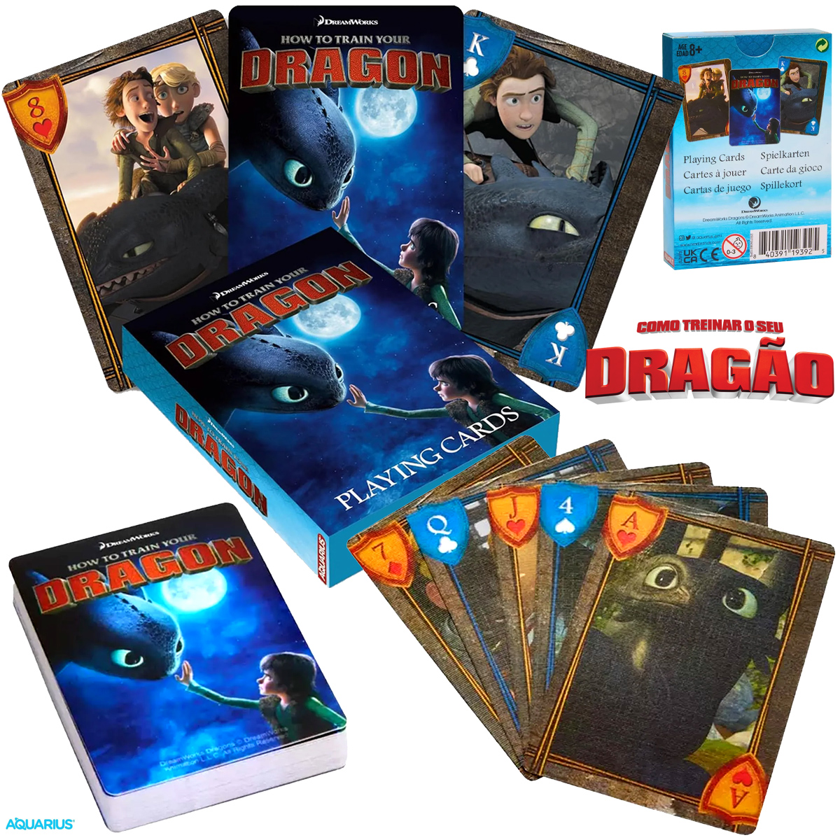 Baralho Como Treinar Seu Dragão com Soluço e Banguela