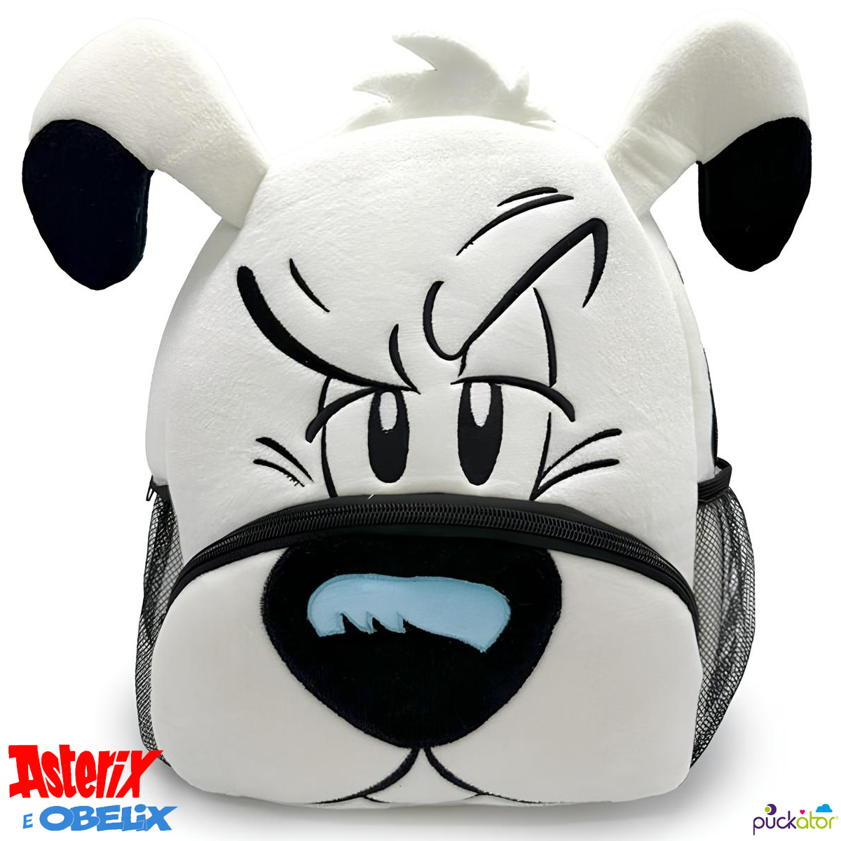 Mini-Mochila do Cãozinho Ideiafix dos Quadrinhos Asterix e Obelix