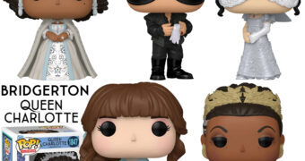 Bonecas Funko Pop! das séries Bridgerton e Queen Charlotte