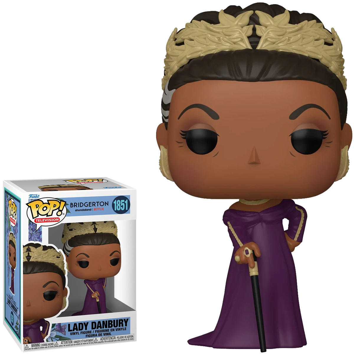 Bonecas Funko Pop! das Séries Bridgerton e Queen Charlotte