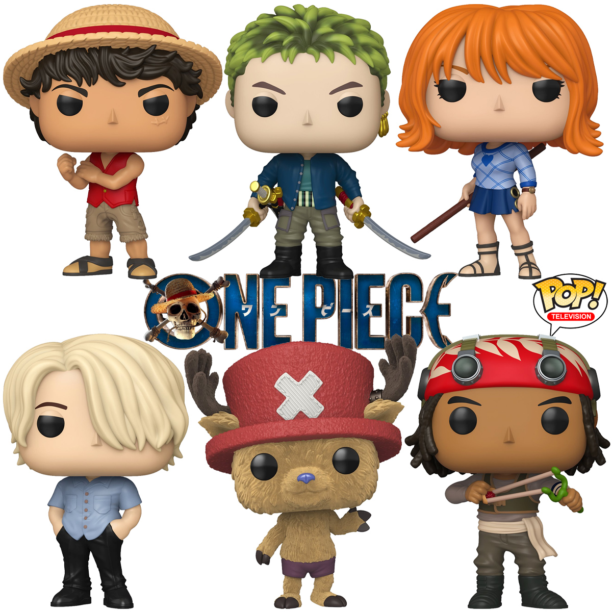 Bonecos Pop! One Piece Live Action Segunda Temporada