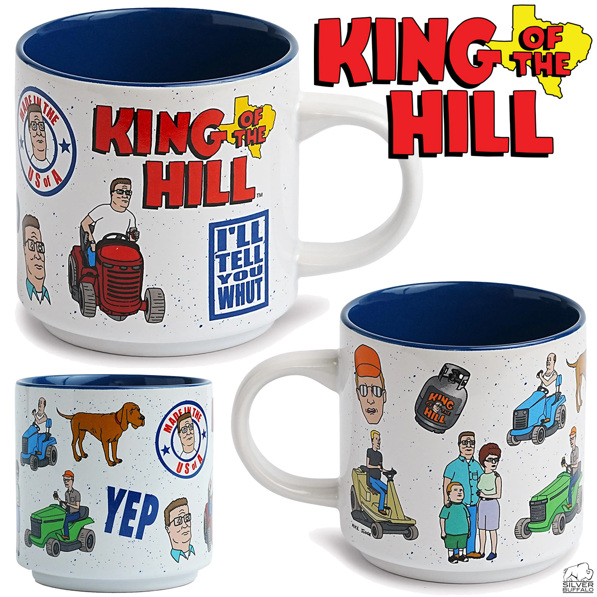 Caneca da Série Animada O Rei do Pedaço (King of the Hill)