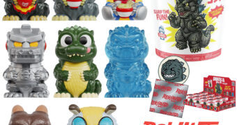 Mini-Figuras Godzilla em Copos de Miojo “Cup Noodles Rokimoto” (Blind Box)