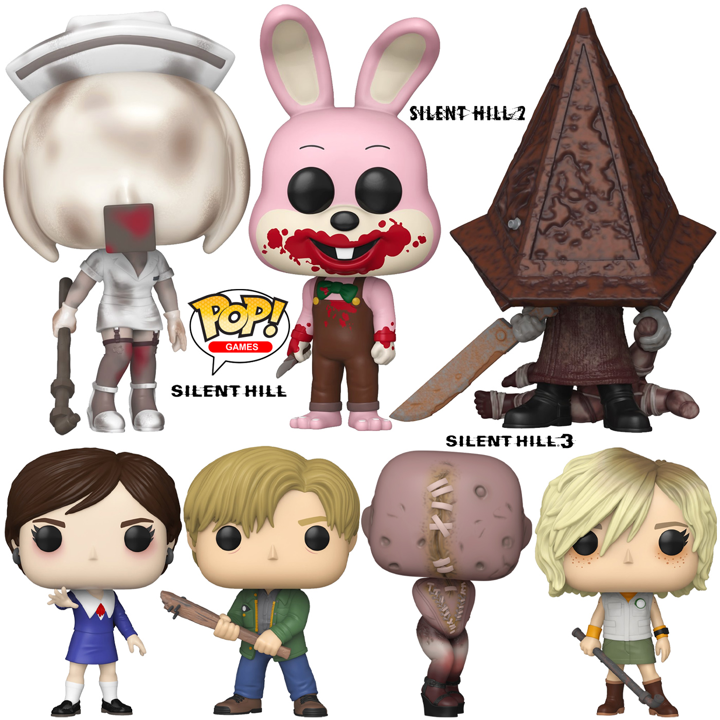 Bonecos e Bonecas Silent Hill Pop! Games