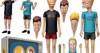 Action Figures Beavis and Butt-Head Mondo Squads com 23 cm (MTV)