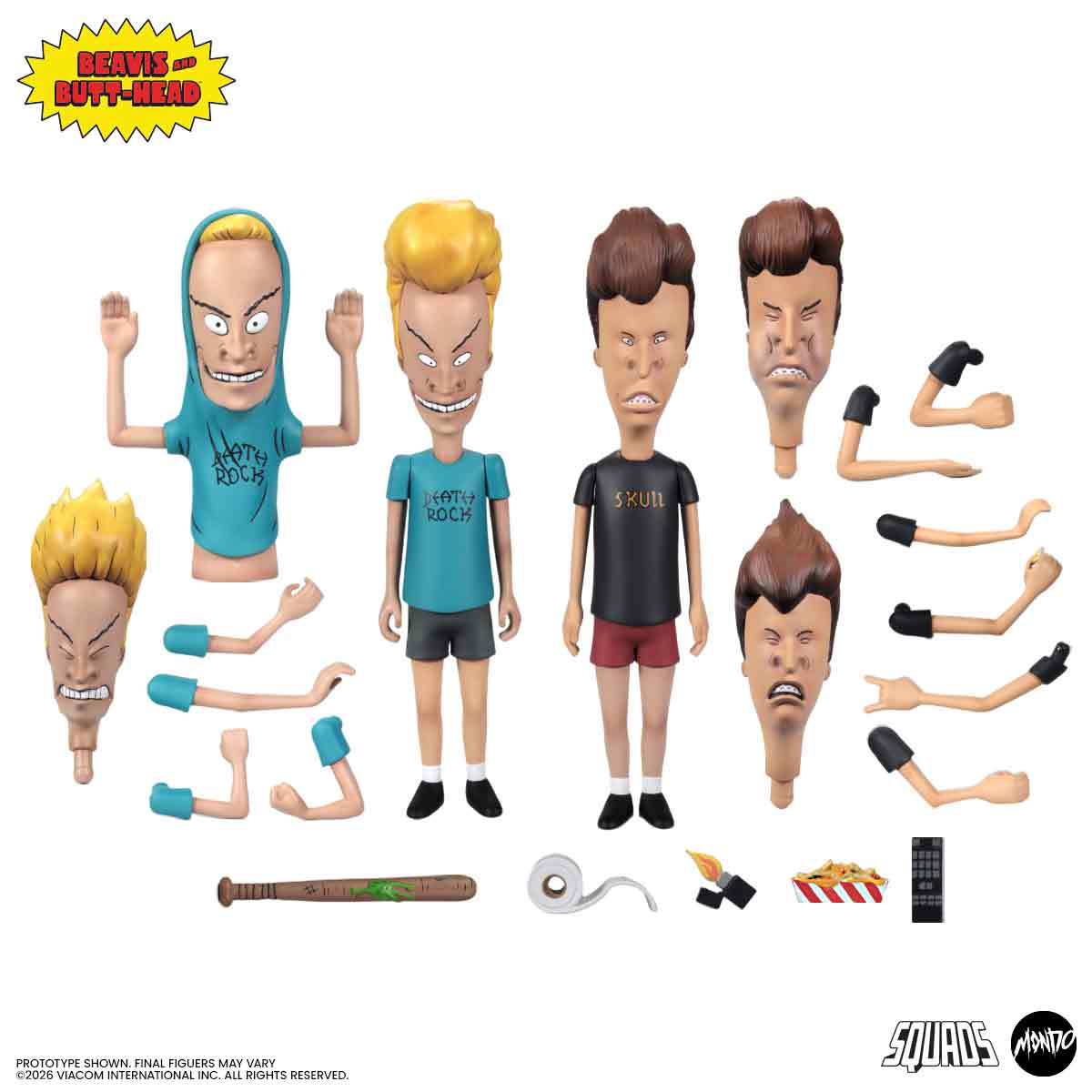 Action Figures Beavis and Butt-Head Mondo Squads